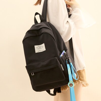 Cyflymder Simple Design Oxford Korea Style Women Backpack Fashion Girl –  cyflymder