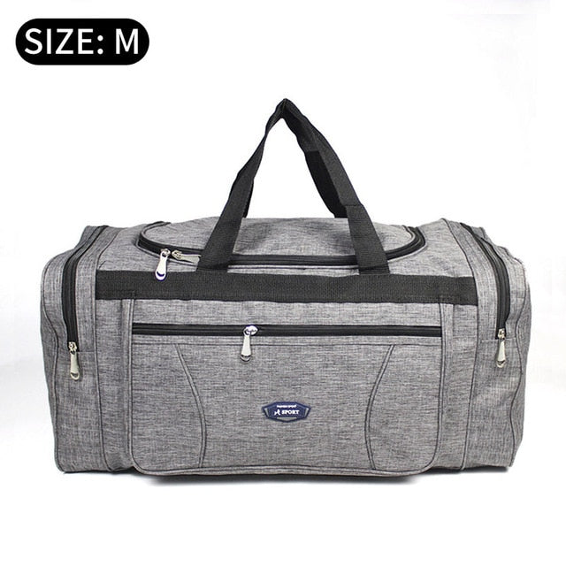 Cyflymder Large travel bags 70cm sport Duffle Bags Female Overnight Carry on Luggage bags men Waterproof Oxford Weekend bags sac de Sport