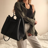 Cyflymder Fashion PU Leather Woman Shoulder Bags Brand Handbags Women Bucket Bags Designer Messenger Bag High Quality Women Mujer Bolsas