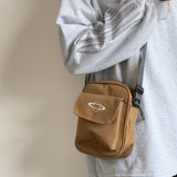 Women Canvas Bag Japan Style Girl Small Shoulder Bags Korean Fashion Casual Female Messenger Crossbody Bag Purse Phone Bag