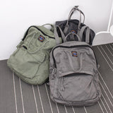 Cyflymder Street Art Literary Canvas Backpack Minimalist Retro Backpack Wild Leisure Korean Schoolbag Bag
