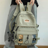 nylon Women Backpack Female High quality Schoolbag 