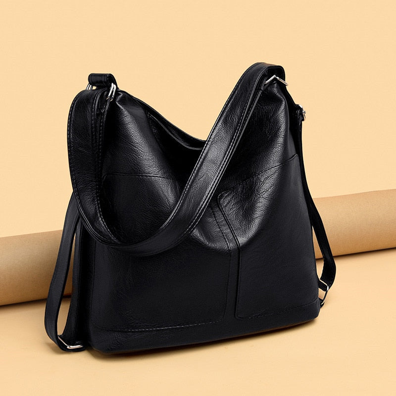 Large Capacity Women Hobos Bag Multifunction Vintage Female Messenger Bag Designer Shoulder Bag Top-handle Bags Sac A Main