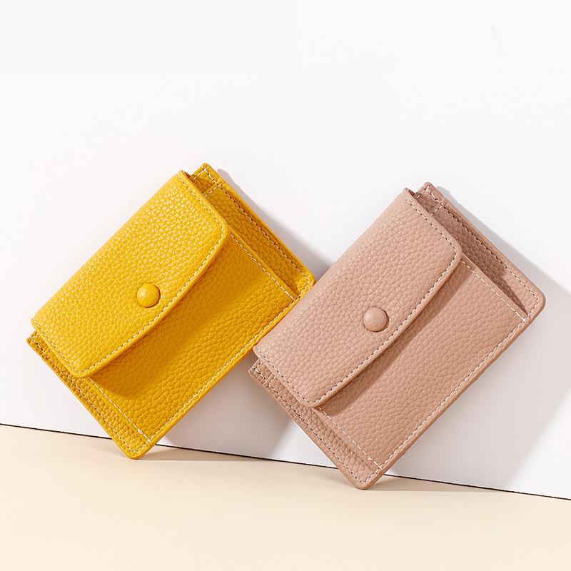 Small Pu Leather Women Wallet  Mini Female Coin Purse Brand Designer Girl Wallet Solid Casual Lady Coin Wallet Pocket Change Bag