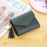 New Leather Small Wallet Women Luxury Brand Famous Mini Women Wallets Purses Female Short Coin Zipper Purse Credit Card Holder