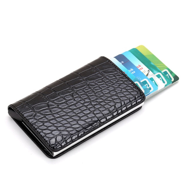 Blocking Wallet Metal Credit Card Holder