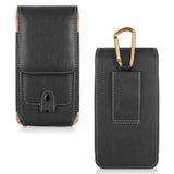 Classical Pouch Leather phone Case for iPhone 11Pro Max XS 7 8 Waist Bag Magnetic Holster Belt Clip Phone Cover for redmi 5Plus