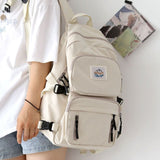 JOYPESSIE Female School Student Book Bag Travel Girls Rucksack Korean Fashion Women Waterproof Backpack For Teenager Mochila