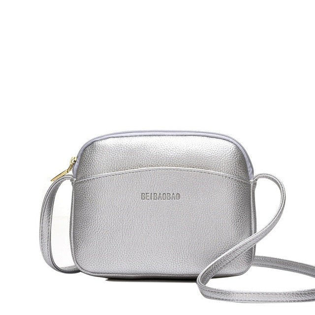 Cyflymder Hot Crossbody Bags For Women Casual Mini Candy Color Messenger Bag For Girls Flap Pu Leather Shoulder Bags