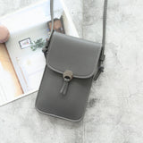 Women Wallet Bag Touch Screen Cell Phone Purse Bag Smartphone Wallet Tassel Leather Shoulder Strap Handbag Waterproof Women Bag
