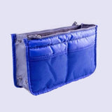 Women Makeup Bag Tote Cosmetic Bag Large Nylon Travel Insert Organizer Handbag Purse Toiletries Grooming Kit