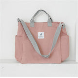New Canvas Shoulder Bags Environmental Shopping Bag Tote Package Crossbody Bags Purses Casual Handbag For Women