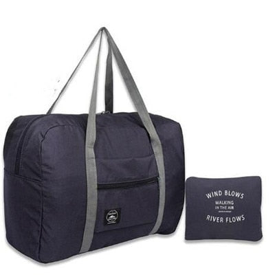 Cyflymder Unisex Nylon Foldable Travel Bag Waterproof Large Capacity Bag For Women Luggage Folding Duffle Handbags Organizer Packing Cubes