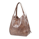 Buylor Women's Handbags Vintage Luxury Leather Shoulder Bag Designers Large Bag Modern Fashion Brand Female