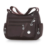 Women Shoulder Messenger Bag Waterproof Nylon Oxford Fashion Crossbody Bag Handbags Large Capacity Travel Bags Purse Wallet