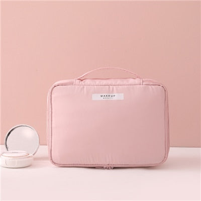 Makeup Bag For Women Toiletries Organizer Waterproof Travel Make Up Storage Pouch Female Large Capacity Portable Cosmetic Case