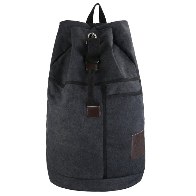 New Large Capacity Travel Backpacks Male Luggage Canvas Bucket Shoulder Bag Man Travel Duffle Bags Men Rucksack Outdoor
