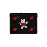 Korea Fashion Sleeve Case For Ipad Pouch Cute Cartoon INS Bear Tablet Mac iPad Pro 9.7 10.5 11 13inch  Laptop Inner Bag