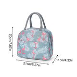 Cyflymder Portable Insulated Bag Waterproof Insulation Lunch Bag Lunch Box Bag Thermal Cooler Bags Food Picnic Kids Lunch Box Bag Tote