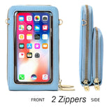 Touchable Cell Phone Shoulder Bags Women Multi-functional Pocket Mini Crossbody Bag Card Purse Ladies Small Female Messenger Bag