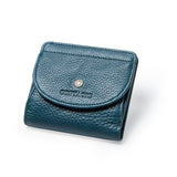 Cyflymder Genuine Leather Fashion Small Wallet Women Female Coin Purse Short Rfid Card Holder Wallets for Women Portfel Damski