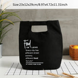 Cyflymder Insulated Heat Lunch Bags Thermal Women Picnic Bento Box Boys Thermo Pouch Fresh Keeping Food Container Accessory Product Items