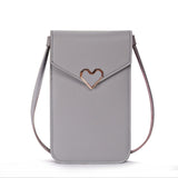 Women's Mobile Phone Bag Female Messenger Shoulder Bags Crossbody Retro Pu Leather Bags Mini Handbags New
