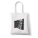 Louis Tomlinson Walls One Direction Shopper Bags Shopping Bag Tote Bag Shoulder Bag Canvas Bags Large Capacity College Handbag