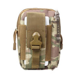 Cyflymder Waist Pack Men's Casual Bag Travel Purse Waterproof Belt Zipper Tactical Outdoor Sport Fanny Multifunction Pack Phone Pocket