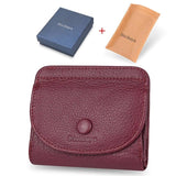 Cyflymder Women's Wallet Small and Slim Leather Purse Women Wallets Cards Holders Short Women Coin Purse Small Ladies Wallet