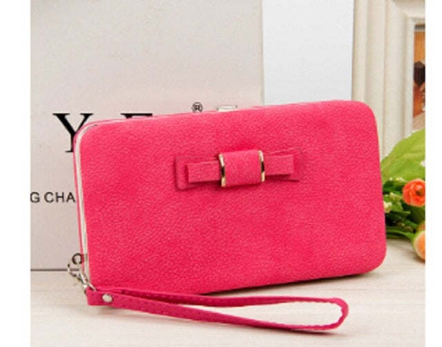 Women Wallets PU Leather Purse Female Long Wallet Card Holders Phone Bag Purse Fashion Wallet for Women Passport Cover