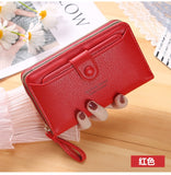 Wallet Women Lady Short Wallets Clutch bag Money Purses Small Fold Leather Female Coin Purse Card Holder Carteira Feminina