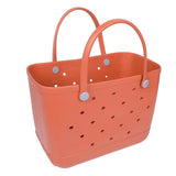 New Beach Bags X Large 19*13*10 inch EVA Baskets Women Fashion Large Capacity Beach Tote Handbags Summer Vacation