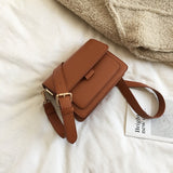 New Arrive Women's Fashion Shoulder Bags Pu Leather Small Messenger Bags Girls Luxury Crossbody Bags Black