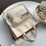 Canvas Tote Bag Designer Handbags for Women Messenger Bag Shoppers Shoulder Bag Girls High Quality Schoolbag Crossbody Bags