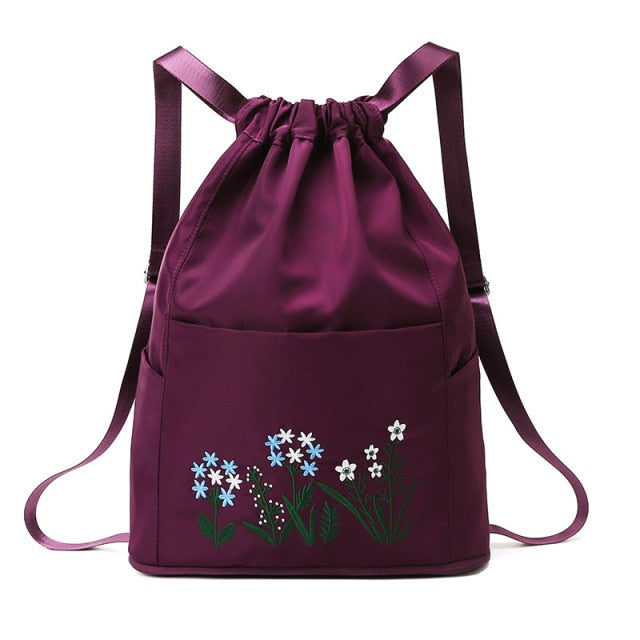 Women Tote Bag Foldable Large Capacity Women Gym Bags Shoulder Bag Women Training Travel Handle Handbag Yoga Sport Crossbody