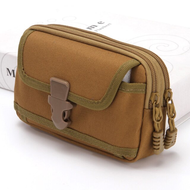 Fashion Men Multi-function PU Leather Fanny Waist Bag Casual Mobile Phone Purse Pocket Male Outdoor Travel Sports Belt Bum Pouch