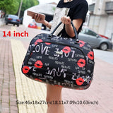 High Capacity Travel Tote Bag Woman Weekend Overnight Short Excursion Clothes Cosmetic Duffle Organizer Luggage Pouch Supplies