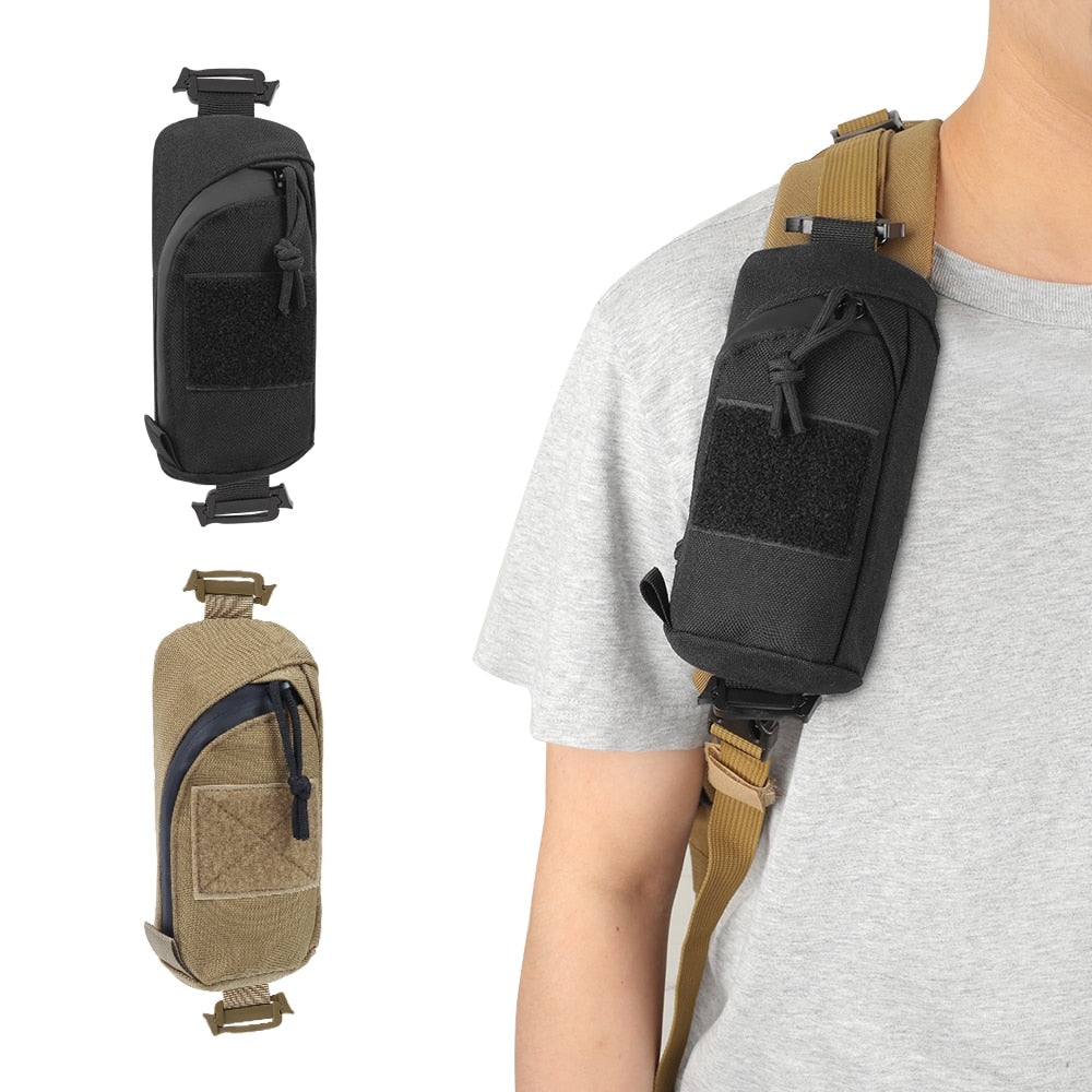 Military Tactical Men Bag Outdoor Camping Durable Storage Bag Cordura Nylon  Cloth Clutch For Men Waterproof Travel Storage Bag