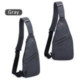 Cyflymder Anti-theft Chest Bag Male Thin Chest Pack Holster Men Bag Sling Personal Pocket Pauch Purse Man Cross Body Strap Hand Bag