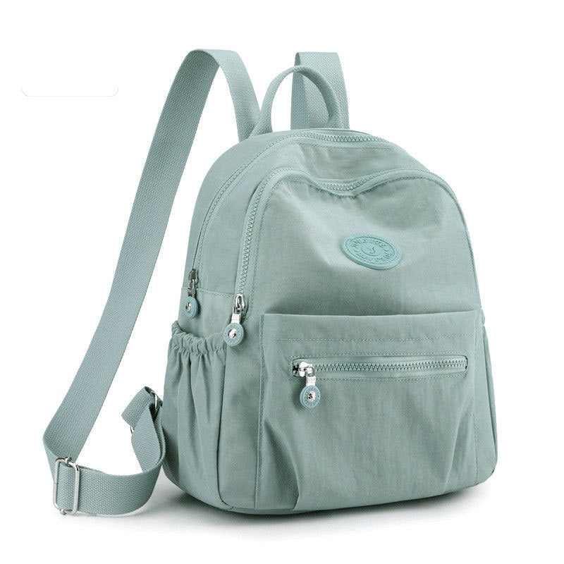 new fashion lightweight travel bag large capacity backpack female simple and versatile backpack schoolbag