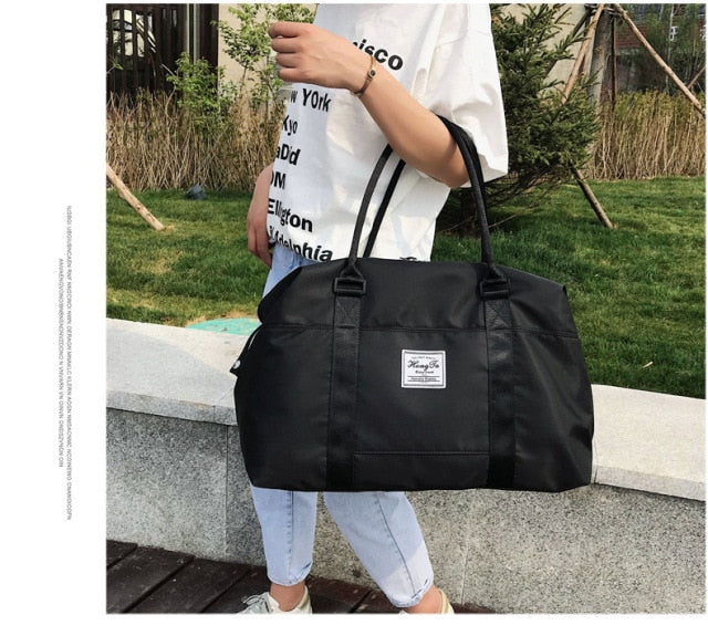 Vacation Travel Bag Women New Duffel Bag Waterproof Tote Luggage Bag Big Bag Casual Weekend Bag Handbag Sport Yoga Gym Bag Bolso
