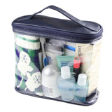Cyflymder Travel Transparent bags Waterproof Women Men Toiletry Kit PVC Zipper cosmetic Bag Large Capacity Makeup Storage Pouch bag Lady
