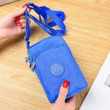 Cyflymder Girls Coin Purse Wallets Pocket Women Messenger Money Bags Cards Holder Lady Purses Woman Wallet Pouch Mini Shoulder Zipper Bag